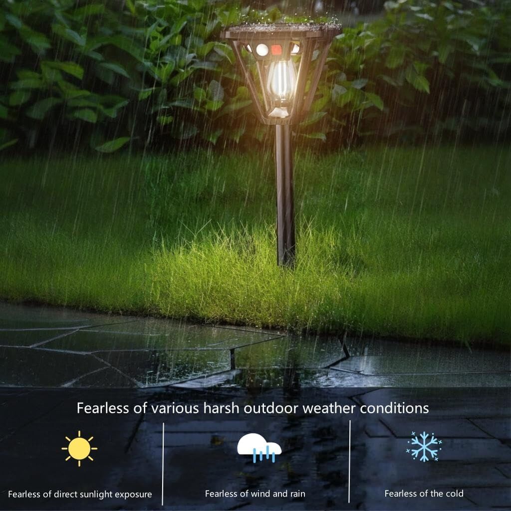 Solar Motion Sensor Wall Lights (4-Pack): 3-Mode Dusk-to-Dawn Waterproof for Patio, Garage & Garden Lighting