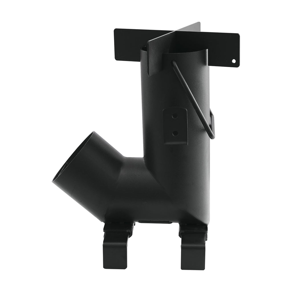 VEVOR Camping Rocket Stove, Wood Burning Portable Rocket Stove with Carrying Bag for Backpacking, Carbon Steel, Burn Wood, Twigs or Sticks for Outdoor Cooking, Backyard, Camp Cooking, Heating, Black